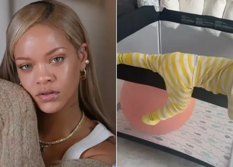 Rihanna Describes Raising Boys as ‘Olympic Sport’ 1 Rihanna and her son, RZA