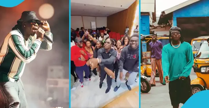 Stonebwoy Takes His 'Jejereje' Tune To Howard University 1 Stonebwoy with students at Howard University