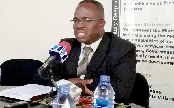 CEO of Chamber of Mines Offers Solutions for Small-Scale Mining 1 Mr. Sulemanu Koney Chief Executive Officer (CEO) of the Ghana Chamber of Mines