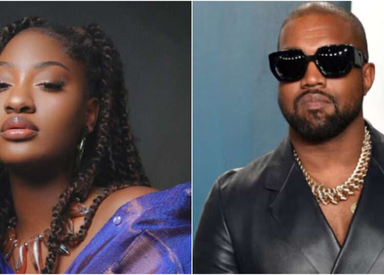 Tems and Kanye West