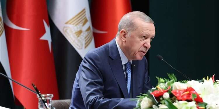 Turkish President, Recep Tayyip Erdogan.