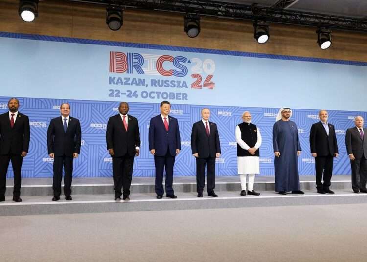 BRICS Leaders Adopt Kazan Declaration 1 BRICS leaders.