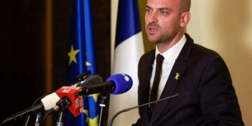 French Foreign Minister, Jean-Noel Barrot.