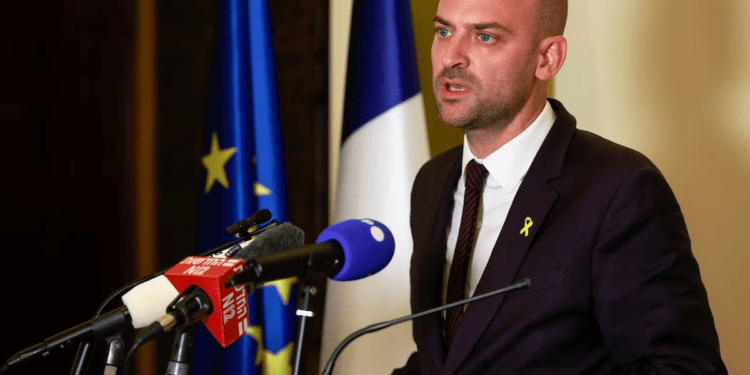 French Foreign Minister, Jean-Noel Barrot.