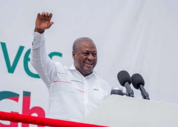 John Dramani Mahama Flagbearer of the National Democratic Congress (NDC)