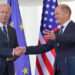 U.S President, Joe Biden (left) and German Chancellor, Olaf Scholz(right).