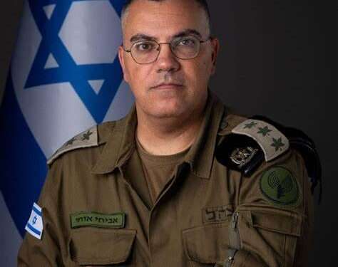 Avichay Adraee, the Arabic-language spokesman for the Israeli military.