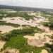 Galamsey Scourge: Ghana Risks Missing SDGs by 2030 12 Anyinam, Eastern Region where the Birim River lost its course due to galamsey. Image taken on 05/10/2024