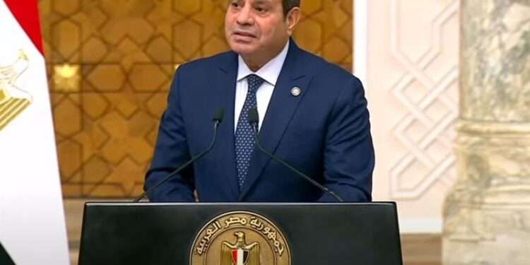 El-Sisi Stresses Need For Ceasefire