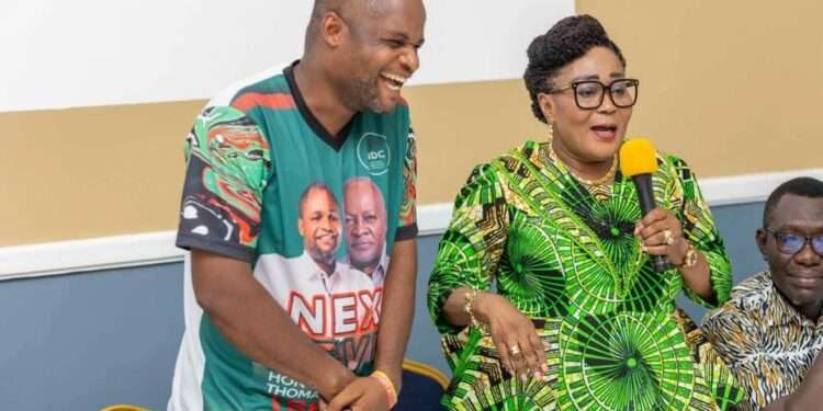 Former First Lady Visits Hohoe to Boost NDC Campaign 1 Former First Lady Lordina Dramani Mahama