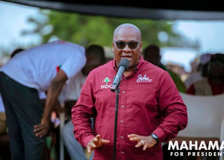 Mahama Strikes Back at Bawumia, Demands Answers to 5 Questions 1 Former President John Dramani Mahama, NDC Flagbearer