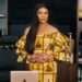 NDC Declares War on EC over Disqualification of Amenfi Central Candidate 12 Joana Gyan Cudjoe, NDC Parliamentary Candidate for Amenfi Central Constituency