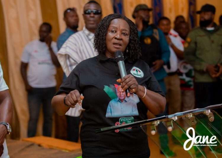 Professor Jane Naana Opoku-Agyemang, running mate to former President John Dramani Mahama,