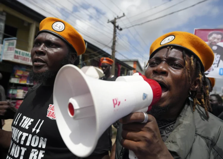 Protests Erupt in Nigeria Amid Economic Hardships 1 People protest against economic hardship in Nigeria