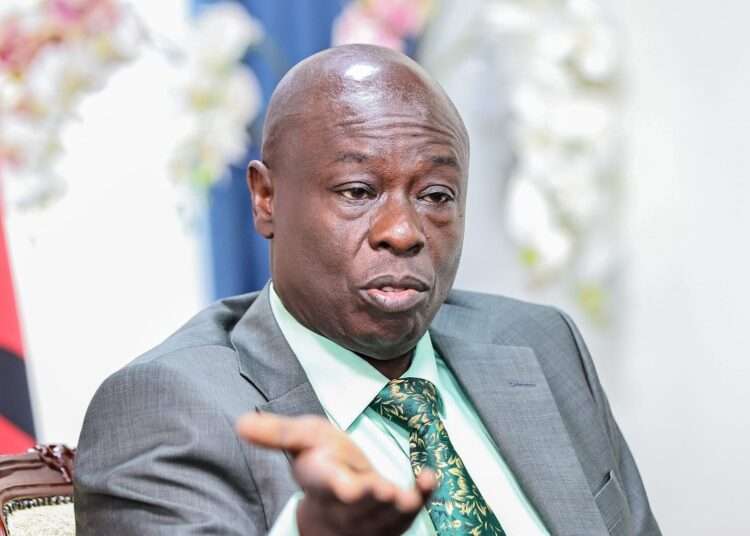 Former Deputy President Rigathi Gachagua