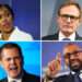 Kemi Badenoch, Tom Tugendhat, Robert Jenrick and James Cleverly