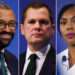 Tories Shift Right as Cleverly Knocked Out 12 James Cleverly, left, Robert Jenrick, centre, Kemi Badenoch, right, were in the final three of the leadership race