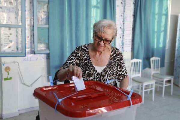 Tunisian vote yesterday