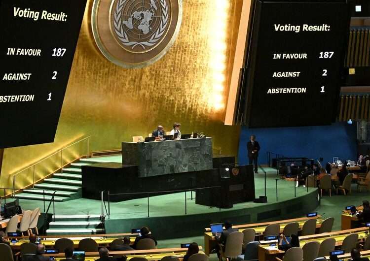 UN Assembly Renews Calls to End Cuba Embargo 1 UN General Assembly votes on Cuba embargo
