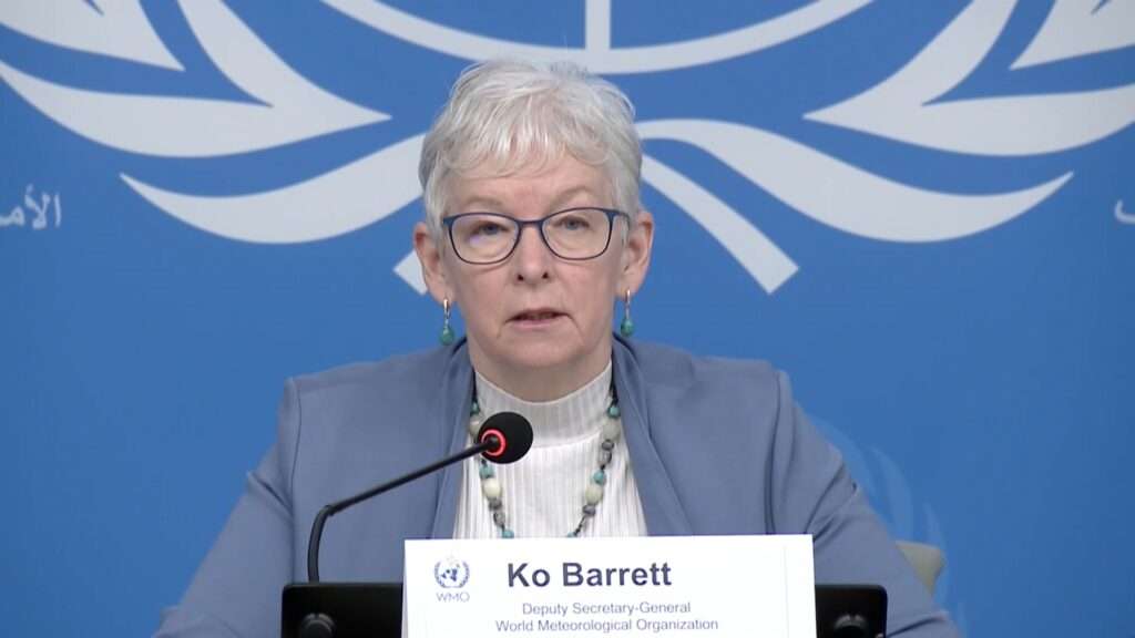 WMO Deputy Secretary General Ko Barrett