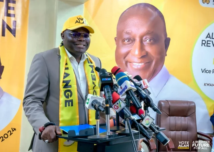 KOD Blames NDC, NPP Duopoly for Ghana's Poverty 1 Mr. Kwame Owusu Danso (KOD), Vice-Presidential candidate of the Movement for Change