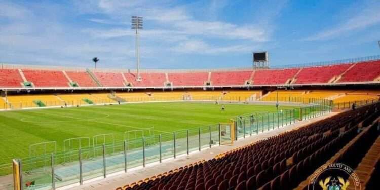 CAF Approves Accra Stadium for Ghana vs Sudan Qualifier 1 Accra Sports Stadium