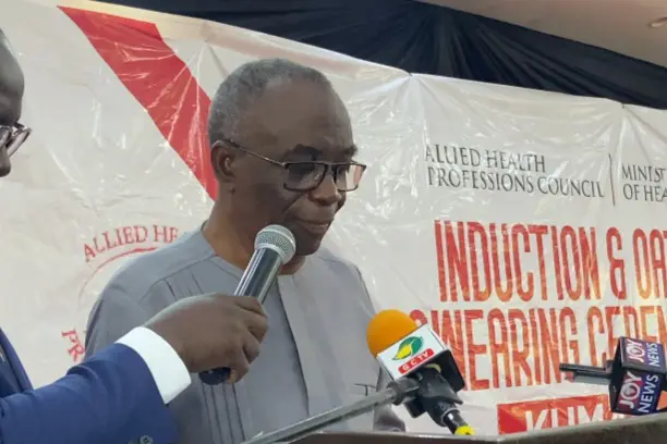 AHPC Advocates for Equity in Recruitment Amid Brain Drain 2 Dr. Thomas Kwabena Gyampomah, Consultant Medical Laboratory Scientist