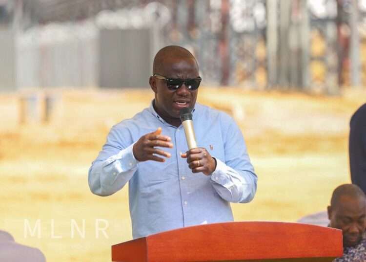 Hon. Samuel A. Jinapor, Minister for Lands and Natural Resources