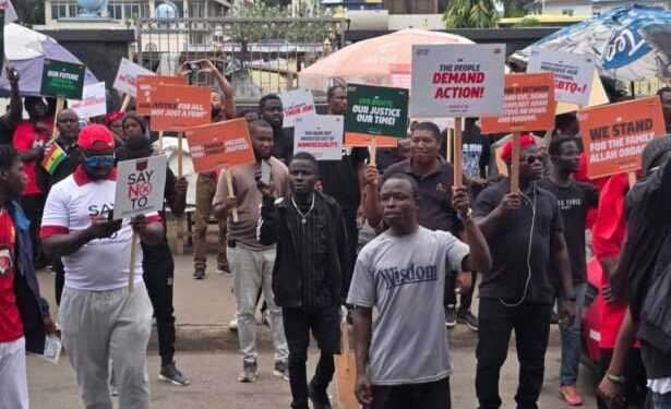 Ghanaians Protest Against Chief Justice over delayed Anti-gay bill hearing