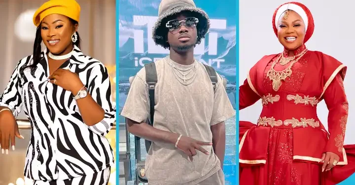 Joyce Blessing, Kwami Eugene, and Empress Gifty