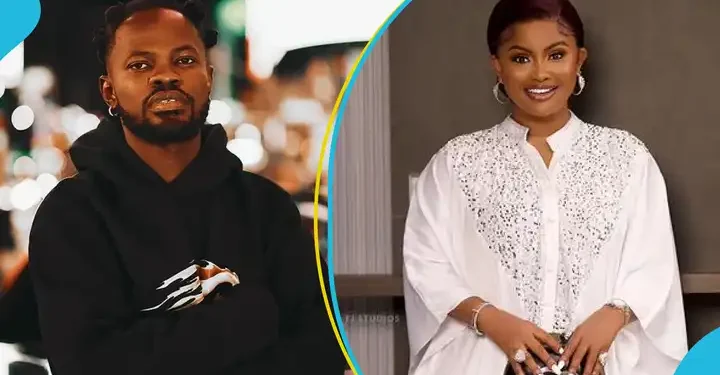 Fameye Hails Nana Ama McBrown For Promoting His Song 1 Fameye and Nana Ama McBrown