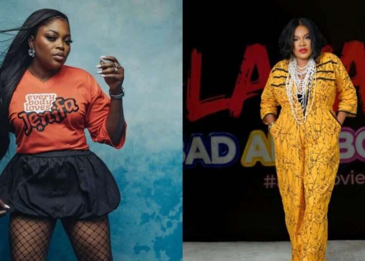 Funke Akindele and Toyin Abraham