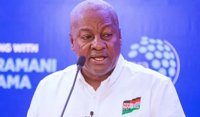 John Dramani Mahama flagbearer of the NDC