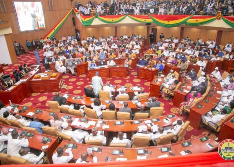 Political and Legal Gamesmanship: The Battle for Majority in Ghana's Parliament 1 The Chamber of Ghana's Parliament