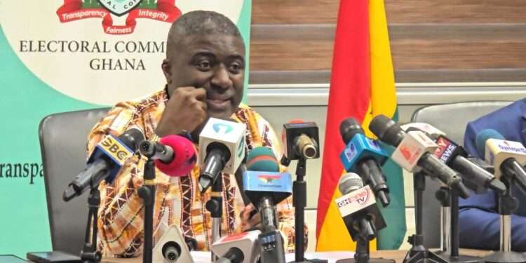 EC to Reprint Ballot Papers Over Incorrect Serial Numbers 1 Dr. Bossman Asare Deputy Commissioner, EC