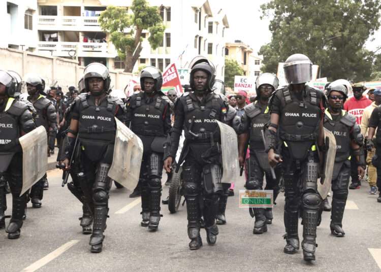 Violent Conflicts in Bawku: A Call for Security Measures and Safety 1 Ghana Police