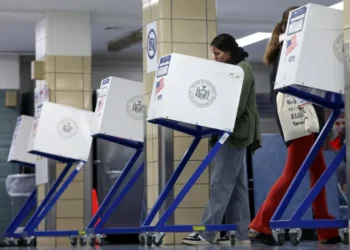 U.S Election Day In Full Swing