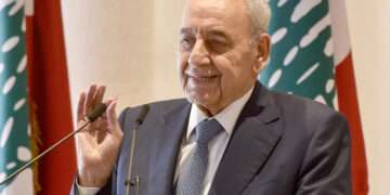 Lebanon’s Speaker of Parliament, Nabih Berri.