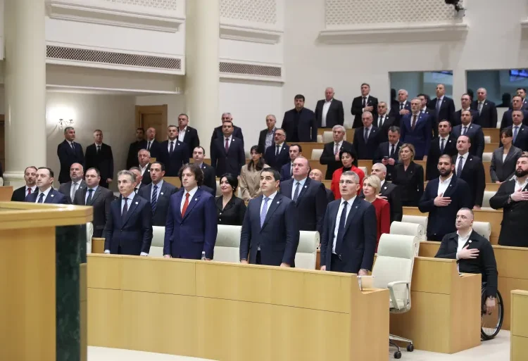 Georgian lawmakers.