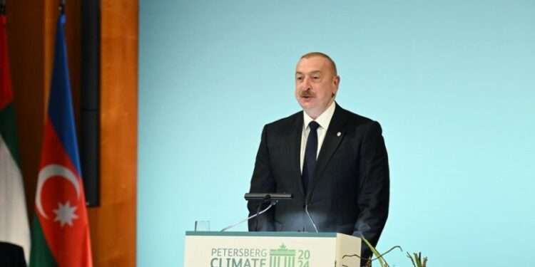 Azerbaijan’s President Defends Oil at Climate Summit 1 Azerbaijan's President Ilham Aliyev