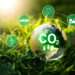 Ghana Urged to Adopt Decarbonization Roadmap for Shipping Industry 12 Sustainable development and green business based on renewable energy. Reduce CO2 emission concept. Renewable energy-based green businesses can limit climate change and global warming.