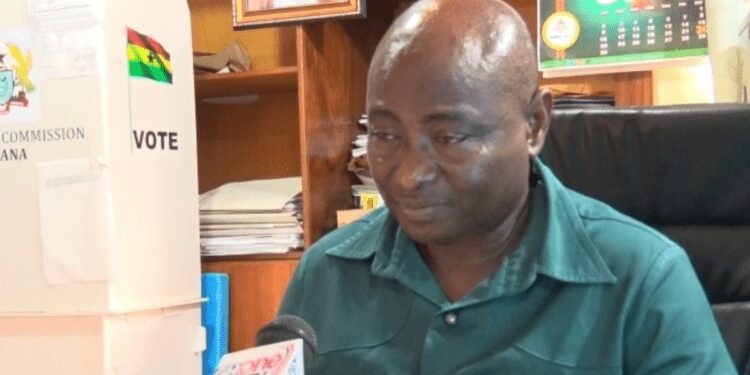 EC Affirms Commitment to Transparency Ahead of December Elections 1 Dr Benjamin Bannor-Bio, the EC's Director of Electoral Services