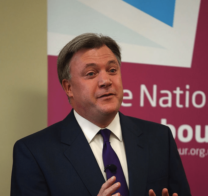 Ed Balls former Labour shadow chancellor