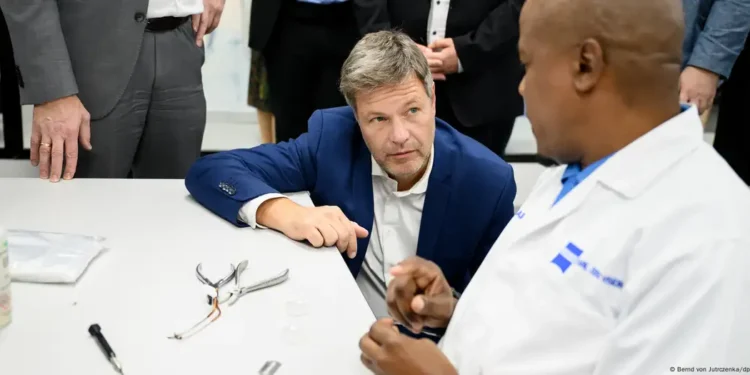 German Economy Minister Robert Habeck is traveling Kenya to boost business ties with Africa