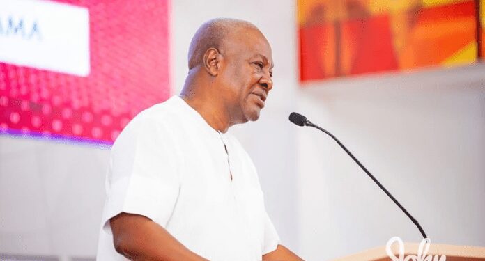 Former President John Dramani Mahama, NDC Presidential Candidate for the 2024 general election