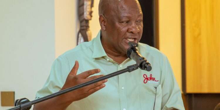 Mahama Pledges Stronger Partnership with Traditional Authorities to Drive Development 1 Former President John Dramani Mahama, NDC 2024 Presidential Candidate