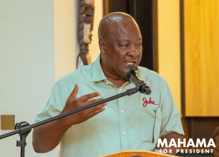 Mahama Pledges Stronger Partnership with Traditional Authorities to Drive Development 1 Former President John Dramani Mahama, NDC 2024 Presidential Candidate