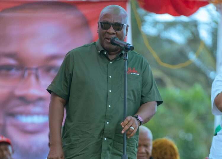 ormer President John Dramani Mahama, the National Democratic Congress (NDC) 2024 Presidential Candidate