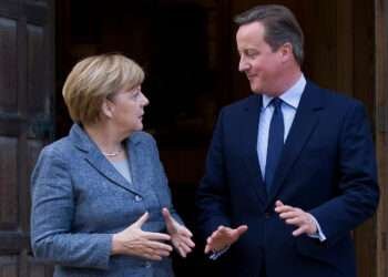 Angela Merkel and David Cameron