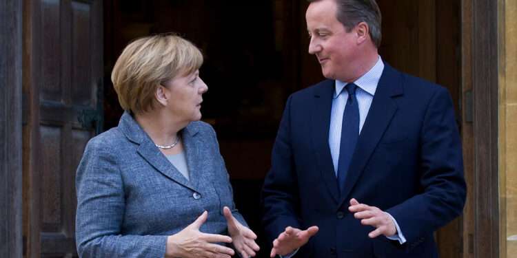 Angela Merkel Reflects on Brexit 1 Angela Merkel and David Cameron